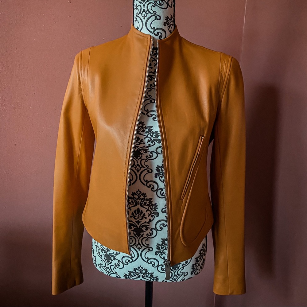 The Row Leather Jacket